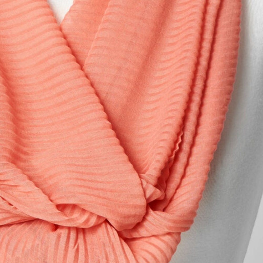 Solid Soft Loop Scarf - Picture 2 of 2